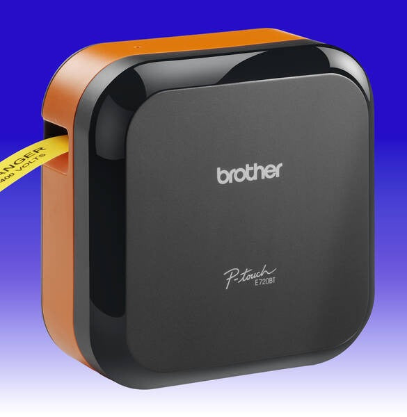 Brother P-Touch PT-E720BT Label Printer Thermal Transfer 3.5 to 24 mm 180 dpi Bluetooth/USB (PTE720BTZ1)