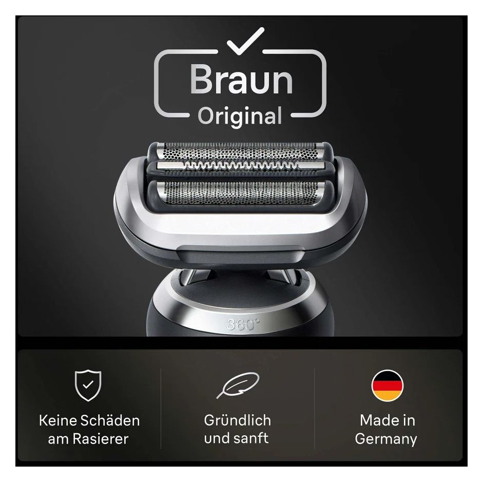Braun Series 7 74S Replacement Shaving Head, Compatible with Series 5,6, 7