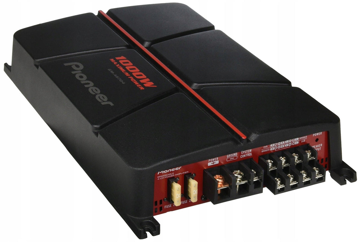 Pioneer GM-A6704 Car Audio Amplifier A/B 4 Channels 1000W