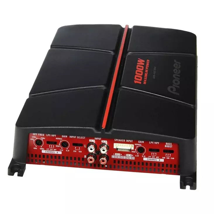 Pioneer GM-A6704 Car Audio Amplifier A/B 4 Channels 1000W