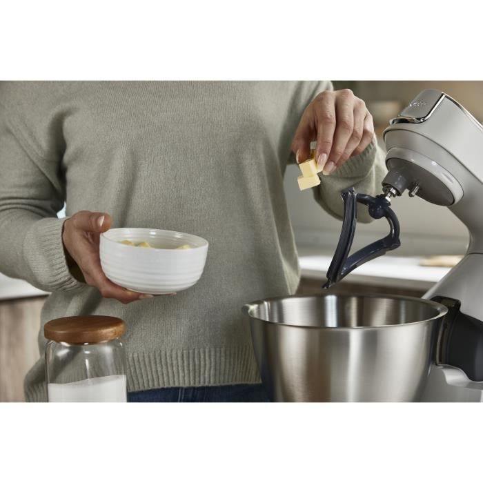 Kenwood Chef AT501 Beater Attachment for Food Processor, Grey - Compatible with KMC570, KMC030, KM086, KMT016, KMY60