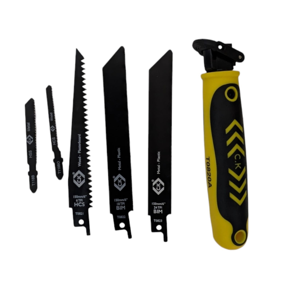 C.K T0820A Multifunctional Saw with Blades