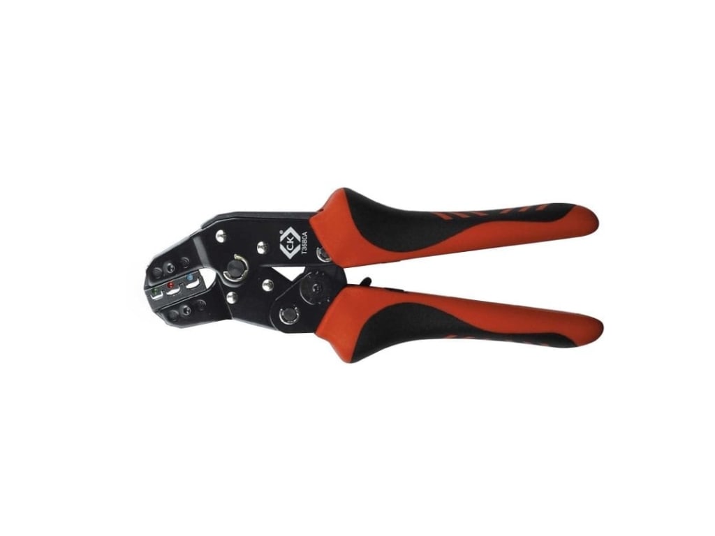 C.K. T3680A Crimping Tool for Insulated Cable Connectors - 0.25 to 2.5 mm² - T3680A