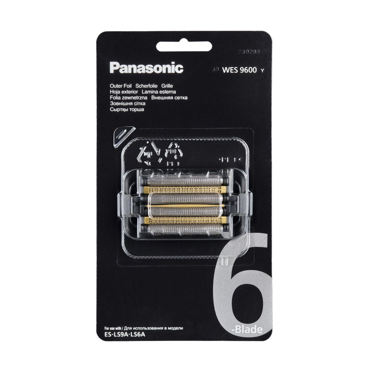 Panasonic Shaving Blade and Foil Combo Pack for ES-LS9A, E (WES9600Y1361)