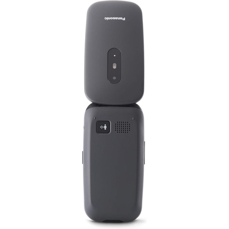 Panasonic KX-TU446 Senior Flip Phone Shockproof Grey (KX-TU446EXG)