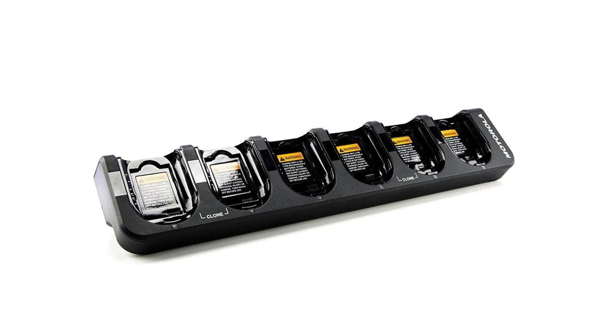 Motorola IXPN4029B - 6-Bay Charging Cradle for CLPe/CLP446/CLP446e Radios