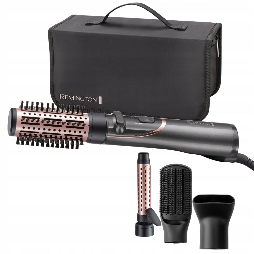 Remington AS8606 Rotating Hot Air Brush, 800W, with Interchangeable Attachments