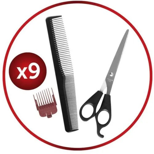 Remington Hair Clipper - Battery/Mains - Cutting Lengths 1.5-25 mm - 19 Combs (1384900)