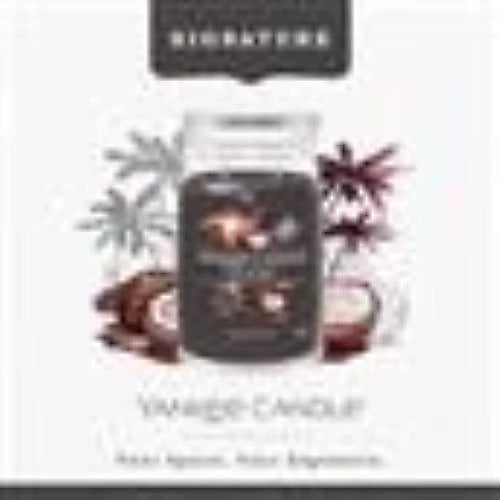 YANKEE home Scented Candle Large Black Coconut 2236184