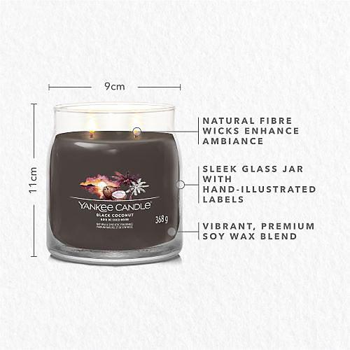 YANKEE Candle Medium BLACK COCONUT 870 g | Model 2235839