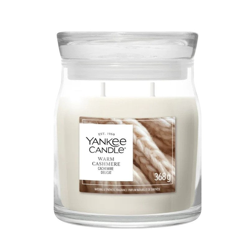 Scented candle YANKEE CANDLE WARM CASHMERE 368 g medium
