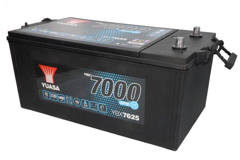 Yuasa Battery Super Heavy Duty EFB Car Battery 12V 230Ah Terminal Type T1 (YBX7625)