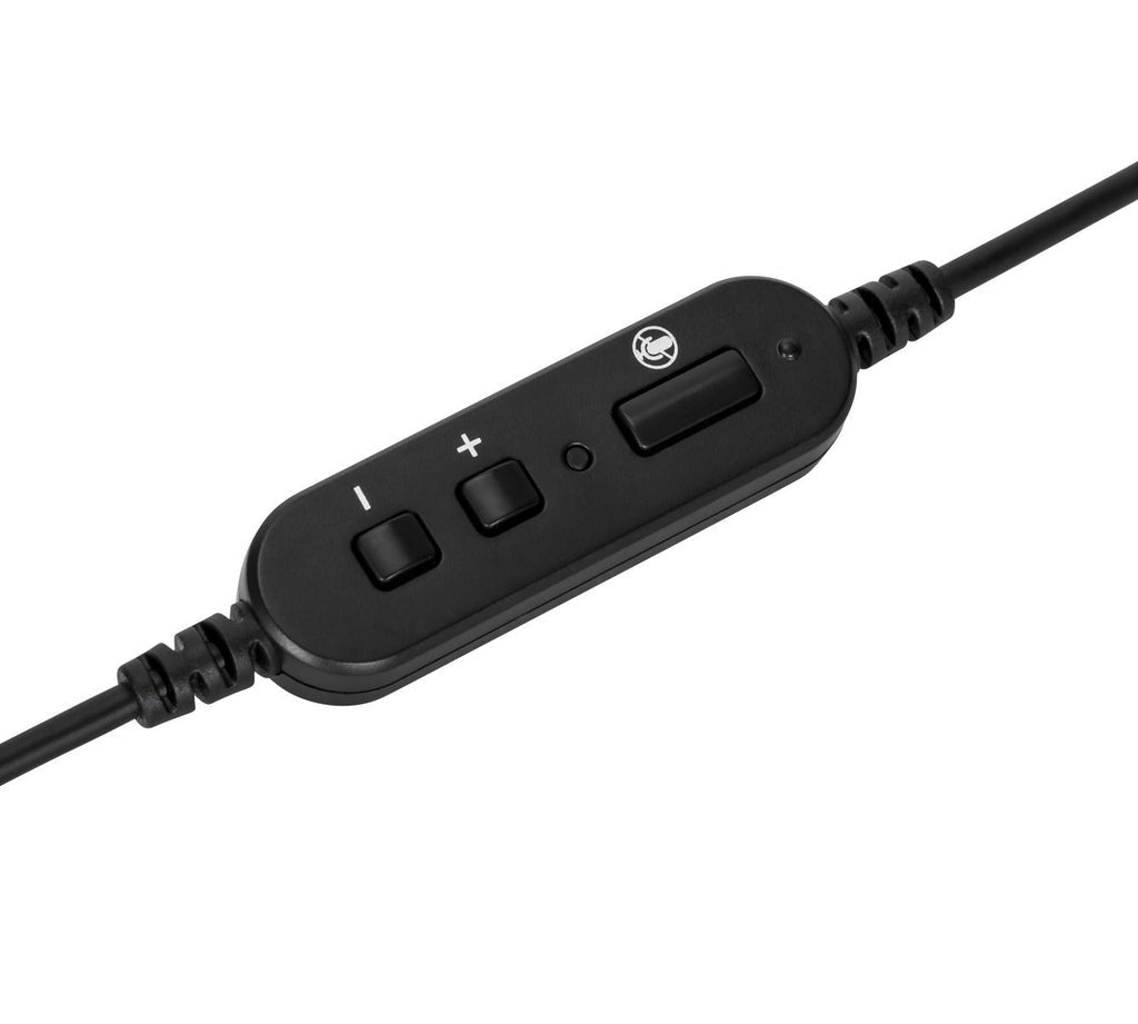 Targus AEH102GL Wired On-Ear Headset, Noise Isolating, Black (AEH102GL)