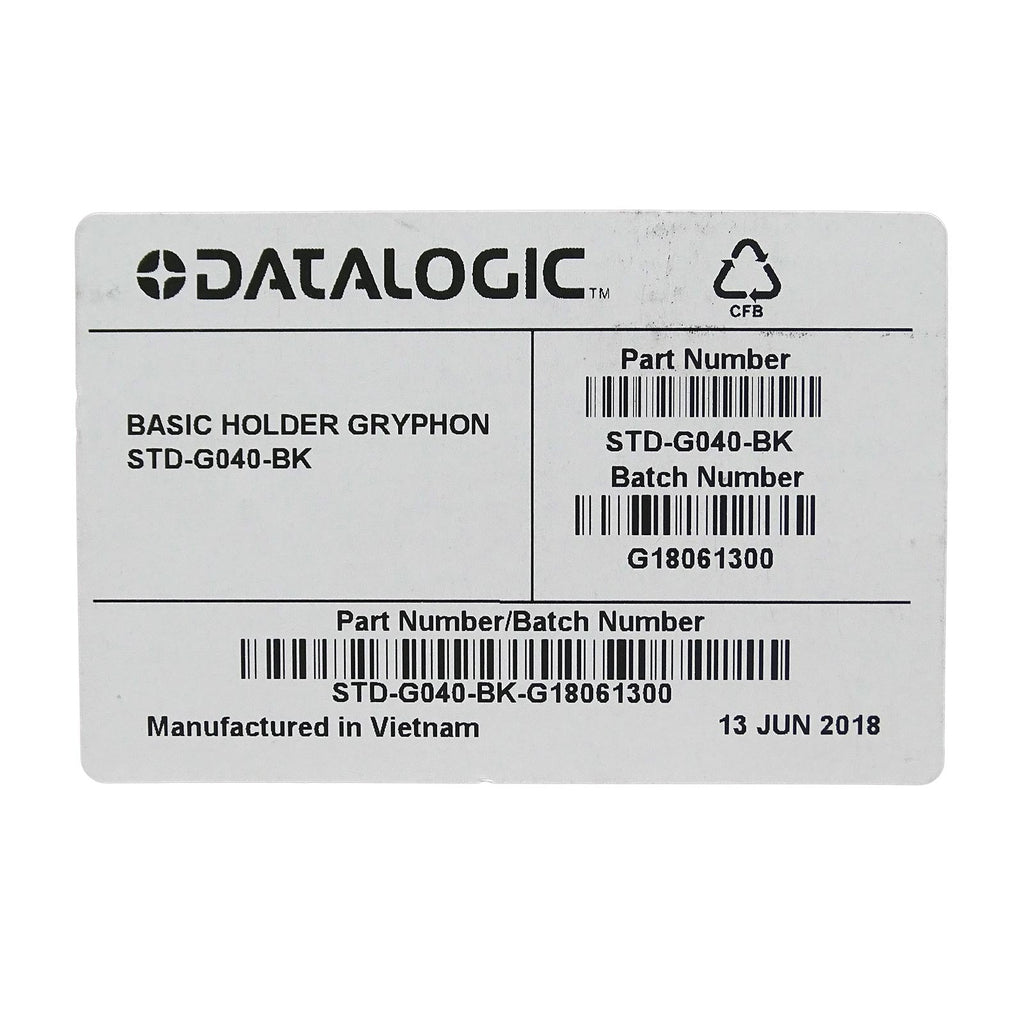 Datalogic Basic Stand - Barcode Scanner Stand - Dark Grey (STD-G040-BK)