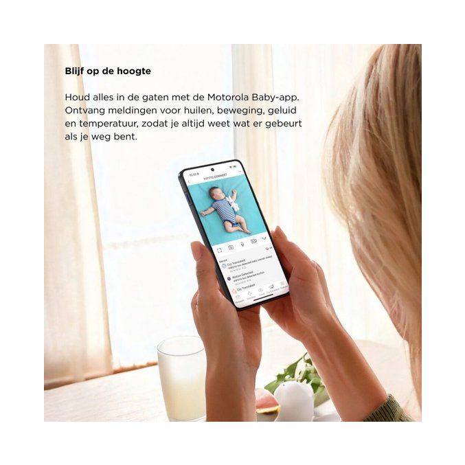 Motorola PIP1710 Connect 5 Baby Monitor - Camera - 300 m Range - 120MOTOPIP1710C