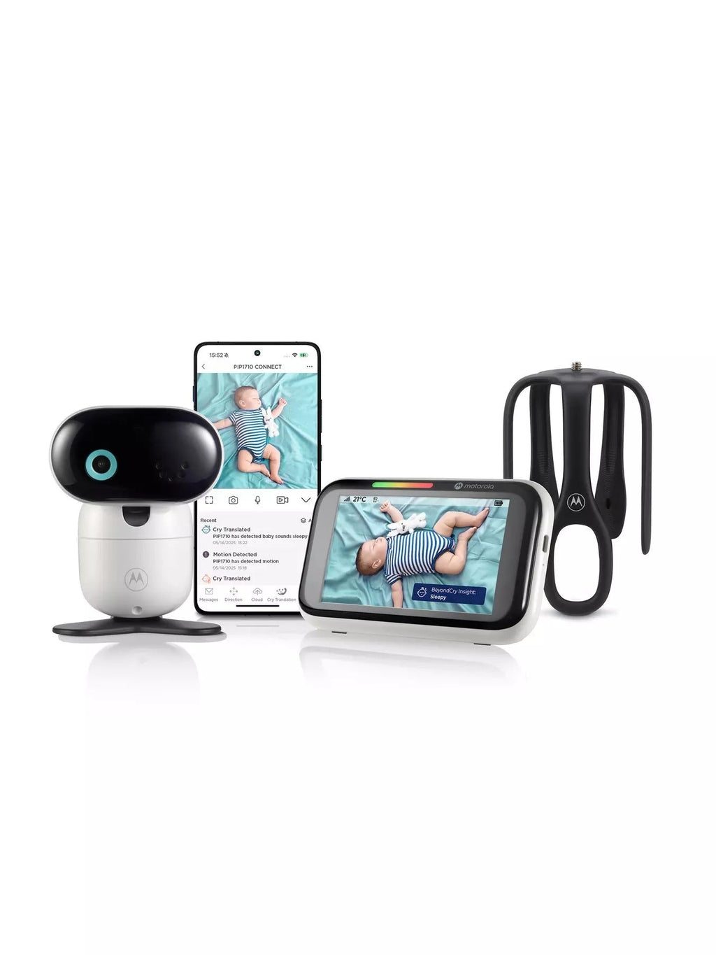 Motorola PIP1710 Connect 5 Baby Monitor - Camera - 300 m Range - 120MOTOPIP1710C