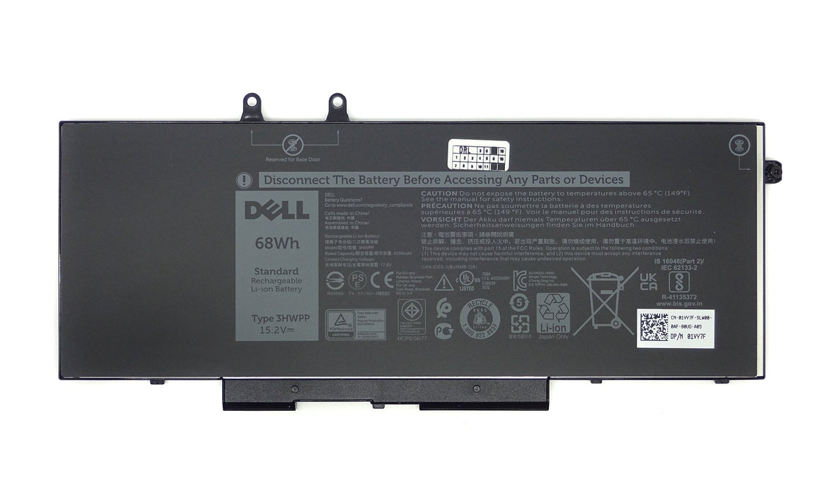ORIGIN STORAGE BTI 4C Battery - Latitude 5501 - OEM: 3HWPP 10X1J N2NLL 1VY7F