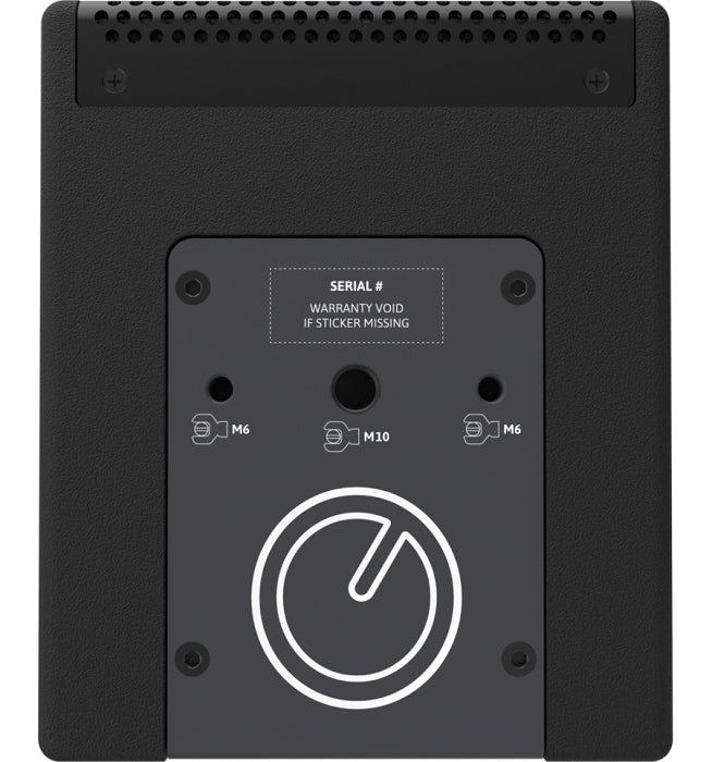 INTUSONIC 4FW50T 4-inch Full-Range Speaker - Black (12604001)