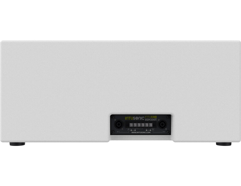INTUSONIC 8SM300T 2x8 inch Subwoofer White (12604014)