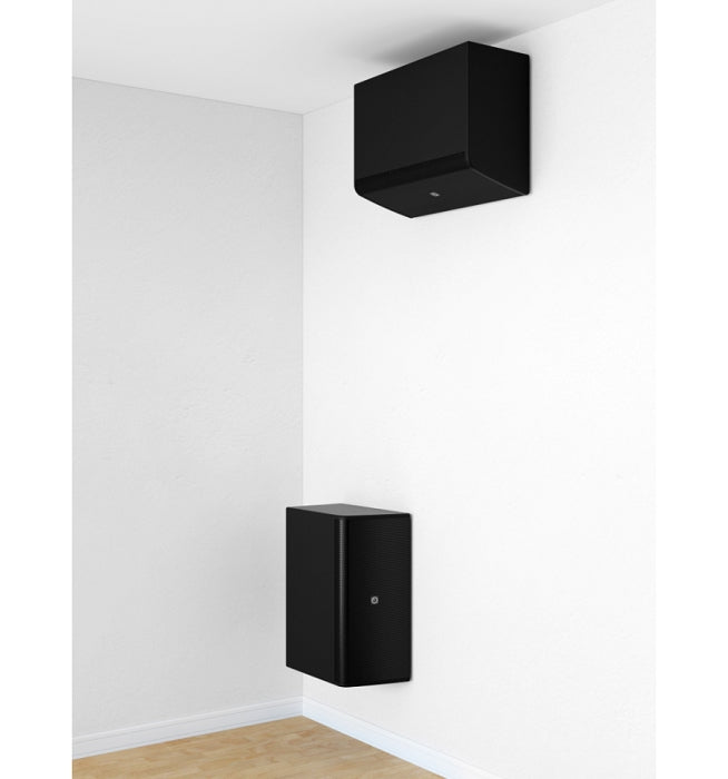 INTUSONIC 8SM300T 2x8 inch Subwoofer White (12604014)