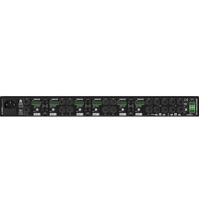 INTUSONIC DLA26 Zone Distributor 2-IN-6 (12604177)