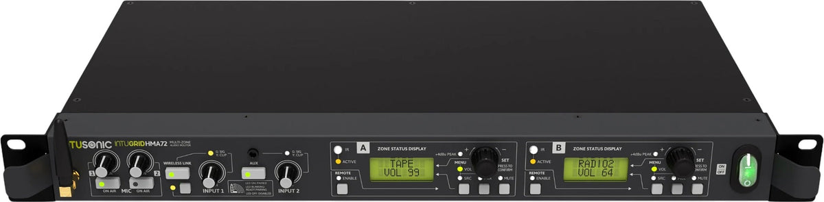 INTUSONIC HMA72 2-Zone Audio Router (12604187)