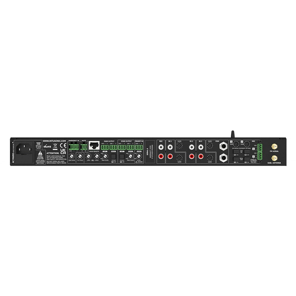 INTUSONIC PAA42+ Dual Output Stereo Preamplifier