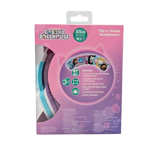 Lazerbuilt Headset Gabby's Dollhouse Flip`n Switch (HGDH-FS2-GABBY)