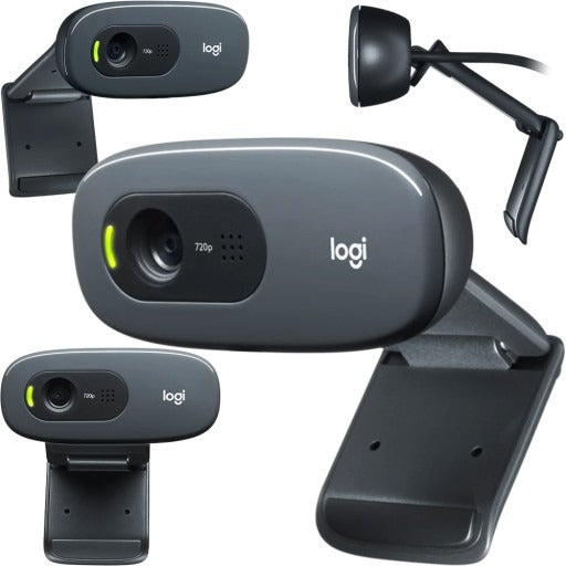 Logitech HD Webcam C270 - 1280 x 720 - USB2.0 - Model 960-000582
