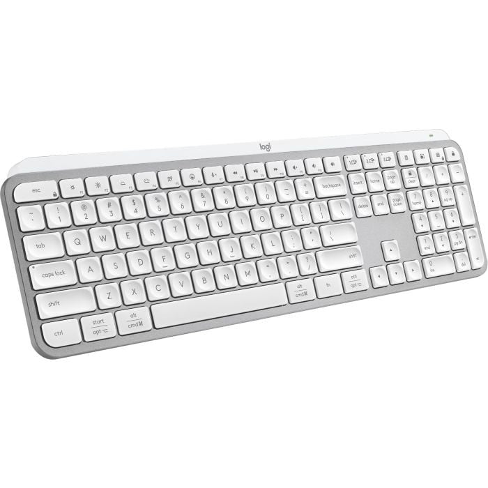 Logitech MX Keys S Wireless Backlit Keyboard QWERTY Nordic Pale Gray