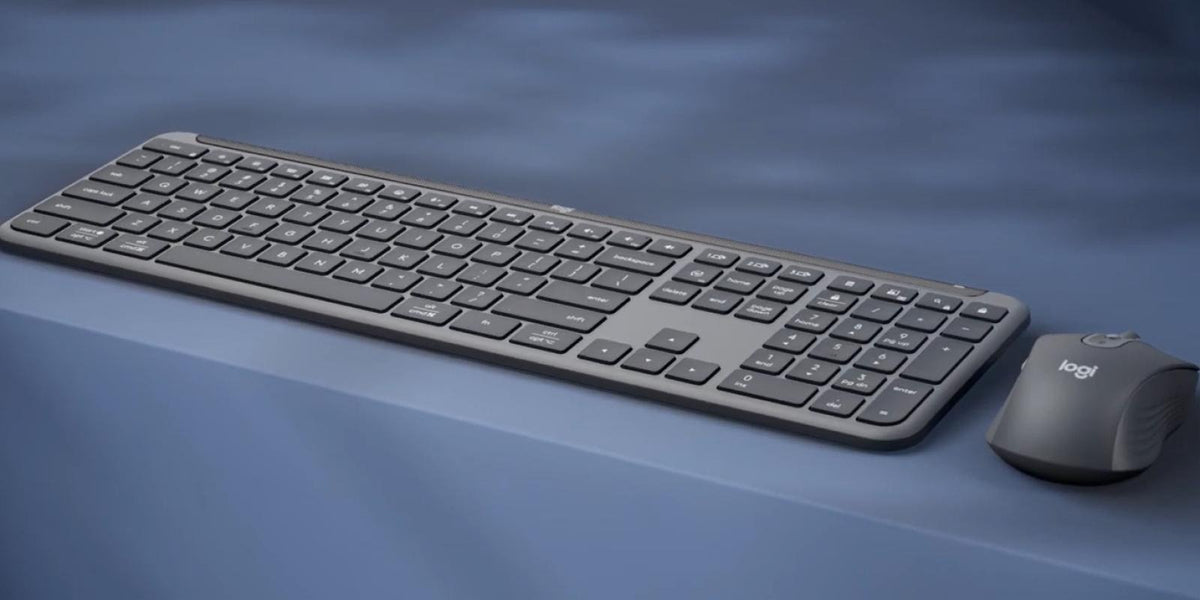 Logitech Signature Slim Wireless Keyboard K950 - Bluetooth 5.1 - Off-White