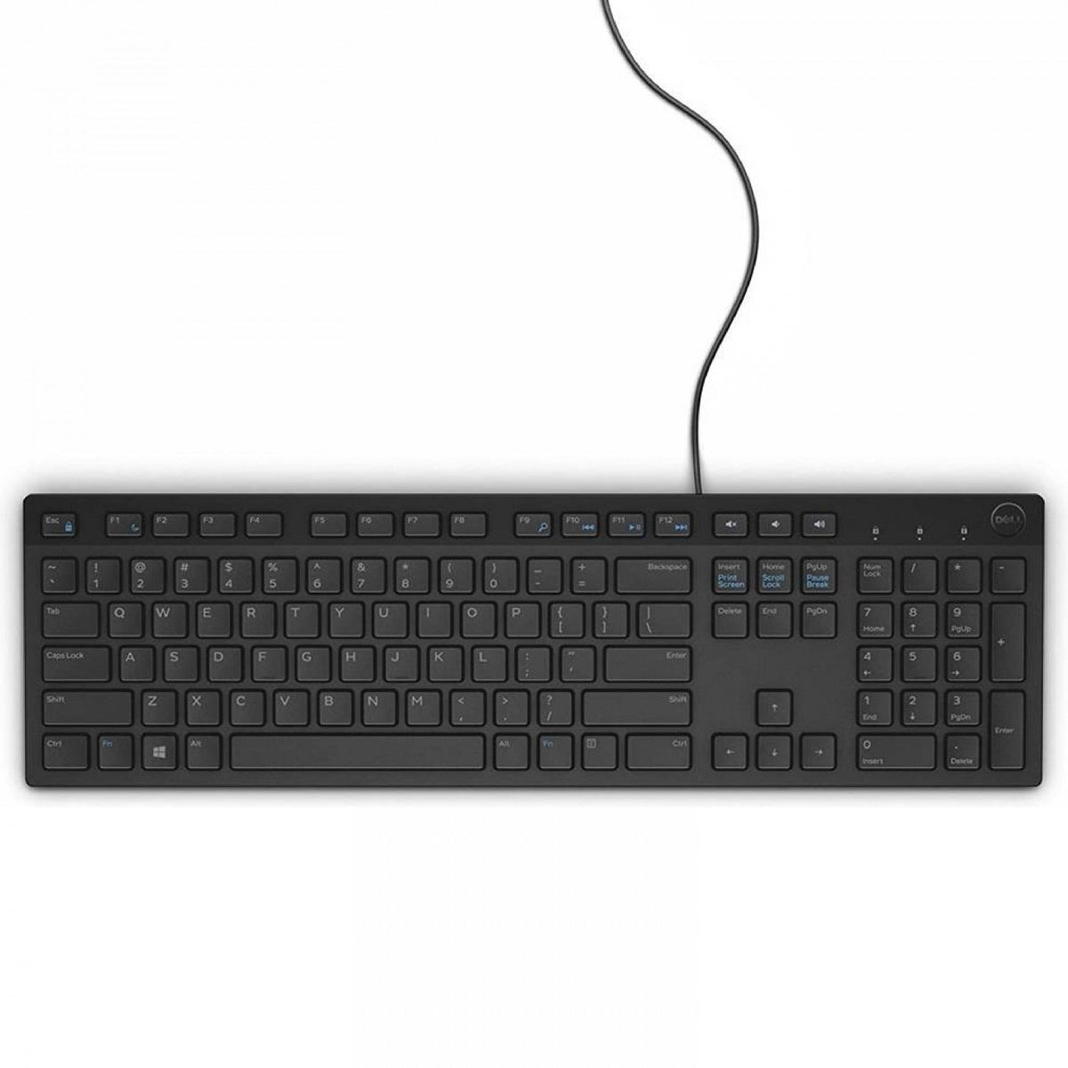 Dell KB216 USB Keyboard - Arabic QWERTY - Black - Retail - 580-ADGW
