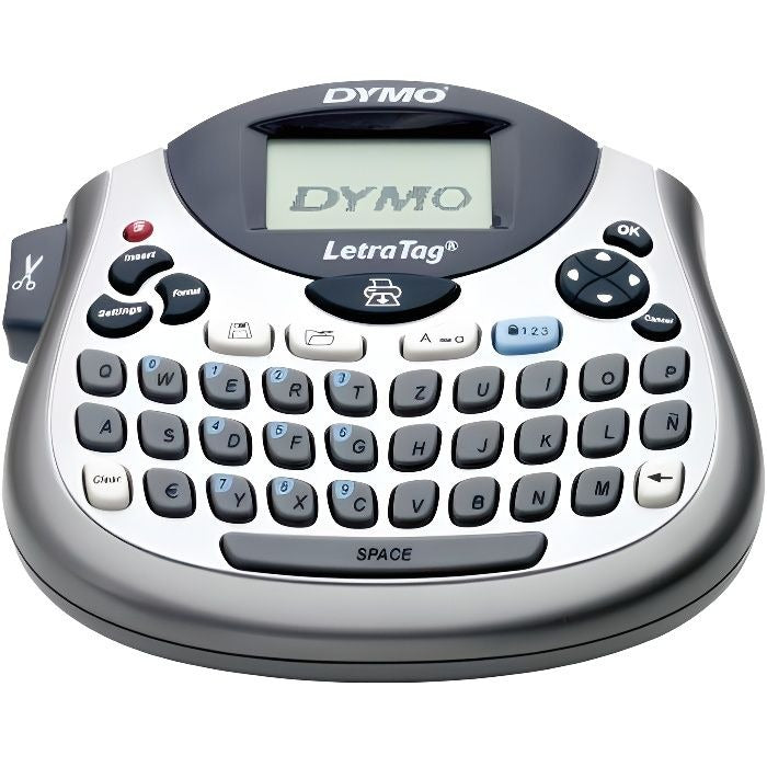 DYMO LetraTag LT-100T Label Maker B/W Direct Thermal Roll (1.2 cm) (S0758370)