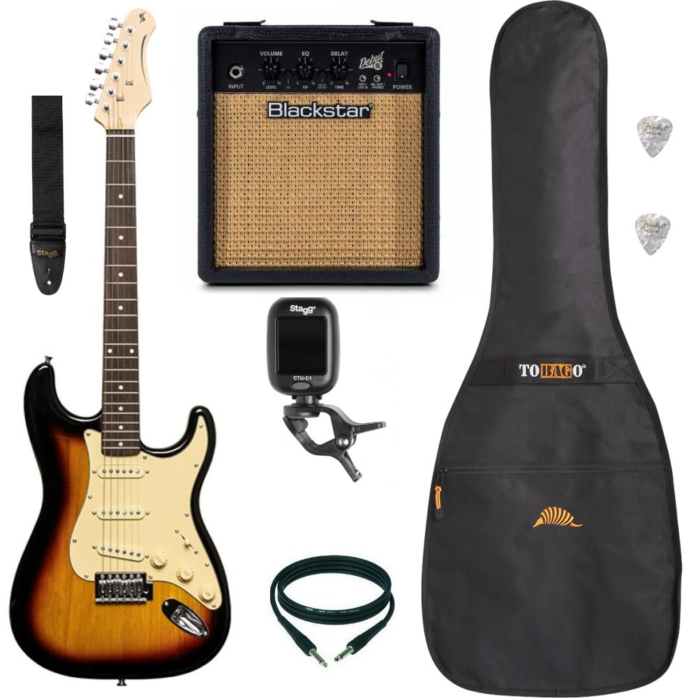 Stagg SES-30 SNB - gitara elektryczna