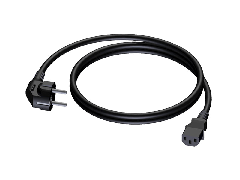 PROCAB CAB490/10 Power Cable Schuko (M) to Euro
