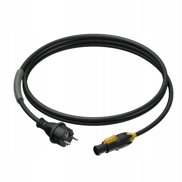 Power Cable PROCAB PRP433/3 Schuko to powerCON