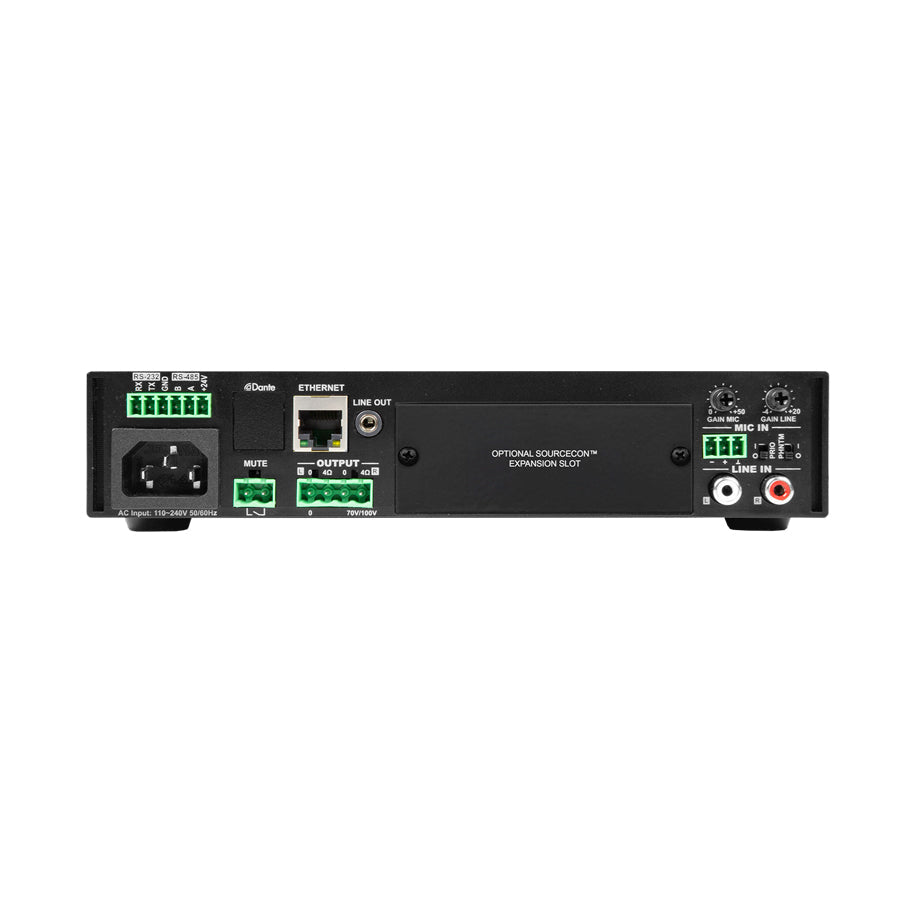 AUDAC All-in-One MFA216 Sound Solution 2x80W @ 4 O, Black