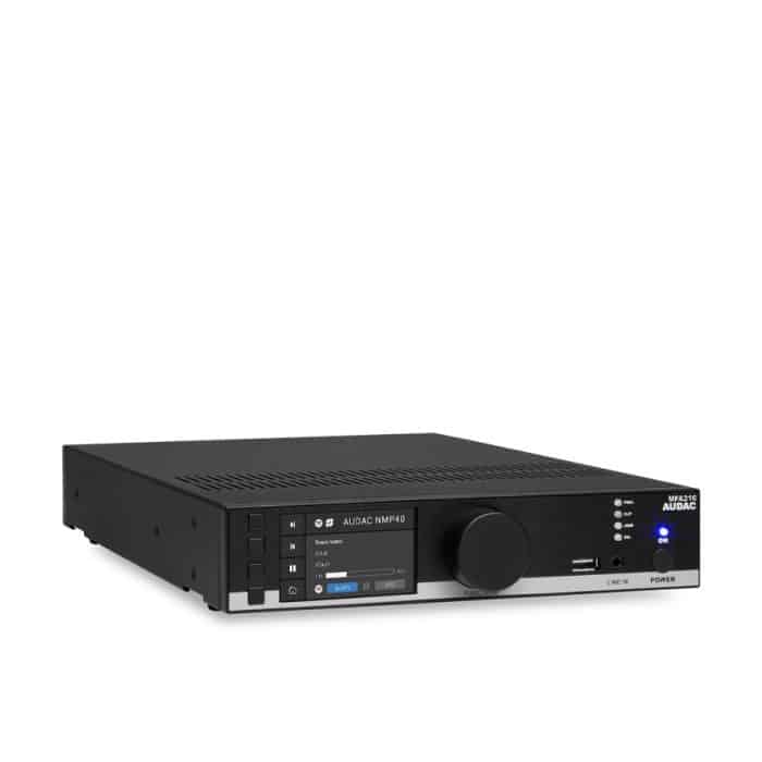 AUDAC All-in-One MFA216 Sound Solution 2x80W @ 4 O, Black