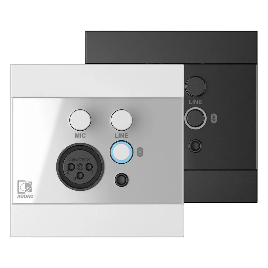Audac WP225 Wall Panel XLR Mic + 3.5 mm Jack for ARES5A