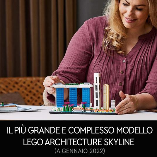 LEGO® Architecture 21057 Singapore Skyline Model