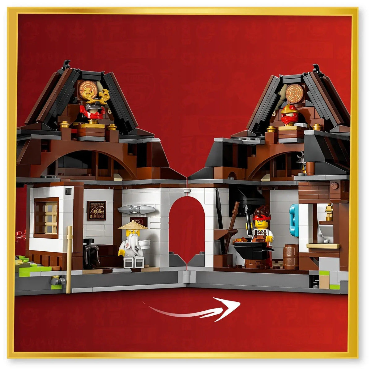 LEGO NINJAGO Four Weapons Blacksmith 15th Anniversary 71858