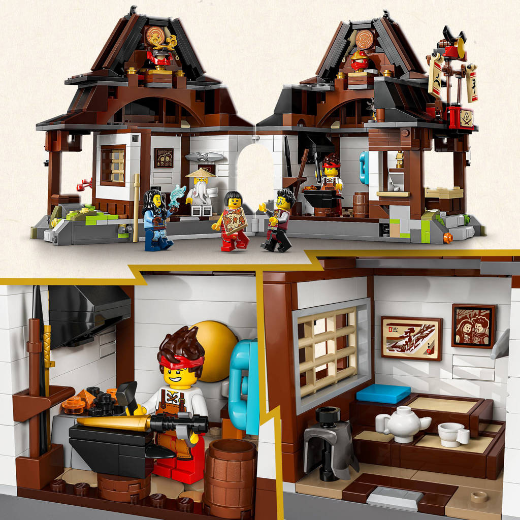 LEGO NINJAGO Four Weapons Blacksmith 15th Anniversary 71858