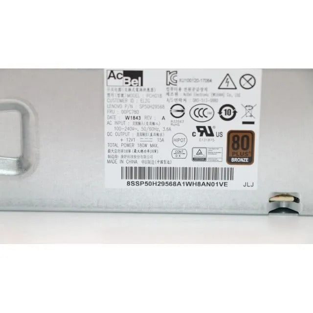 Lenovo Powersupply 180 Watt - 5P50V03185