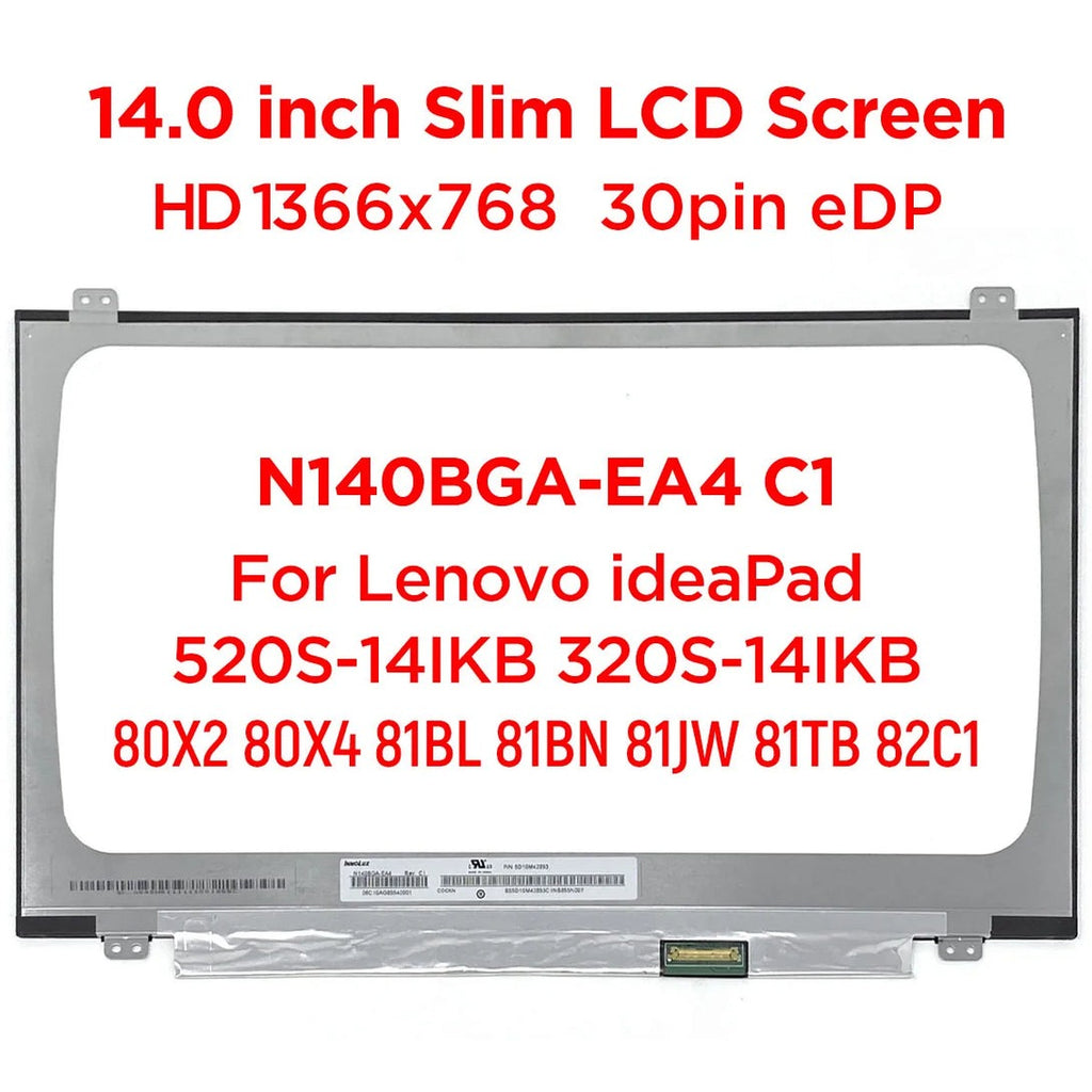 Lenovo IN N140BGA-EA4 C2 HDT AG S NB 5D10M42863