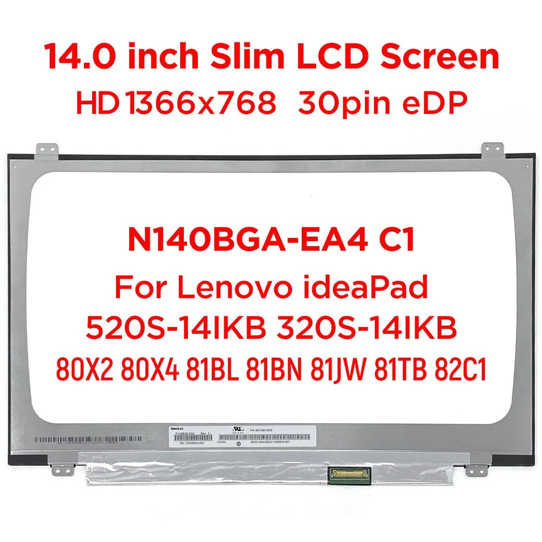 Lenovo IN N140BGA-EA4 C2 HDT AG S NB 5D10M42863