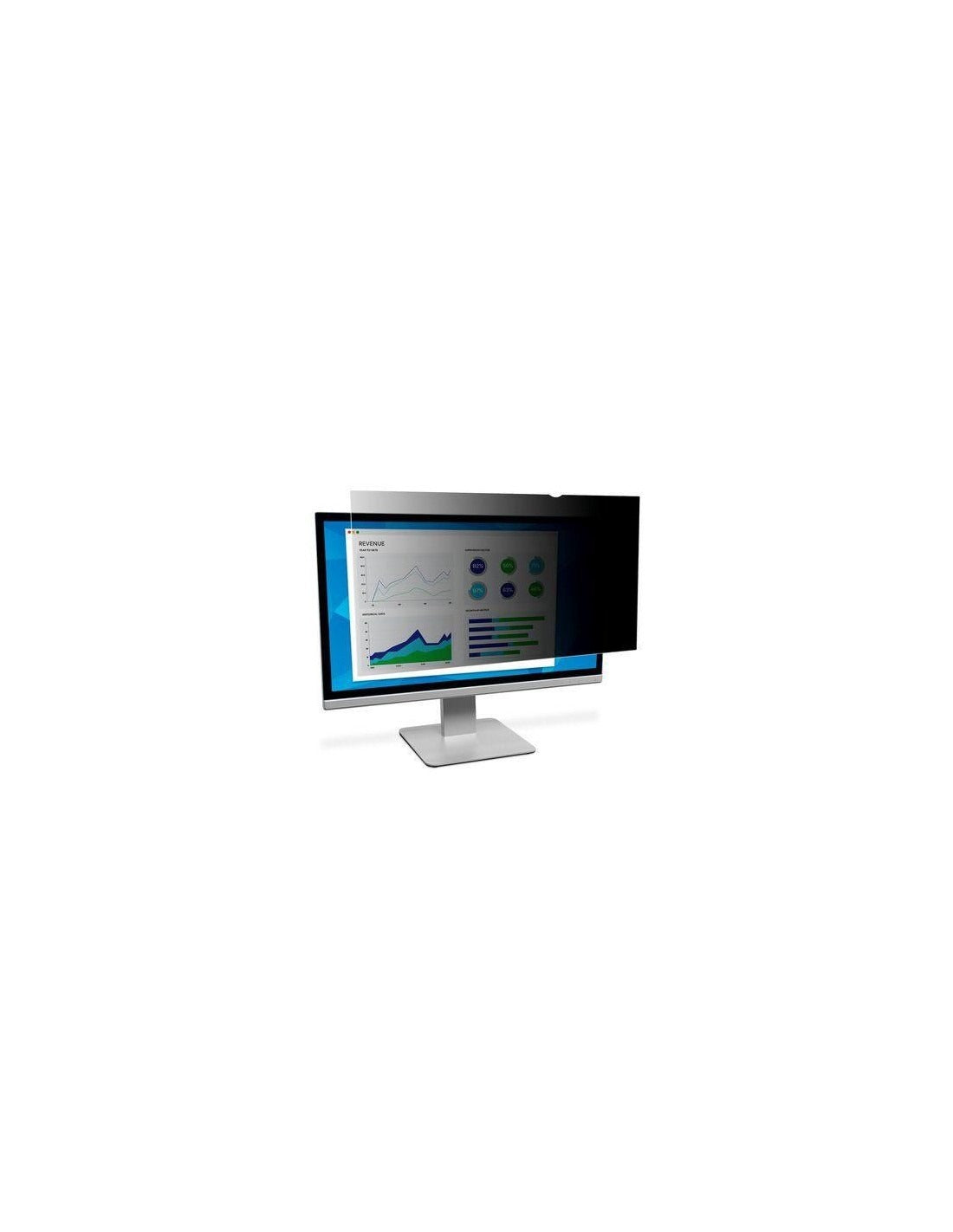 3 M Privacy Filter for 23.8" Widescreen Monitor, Black