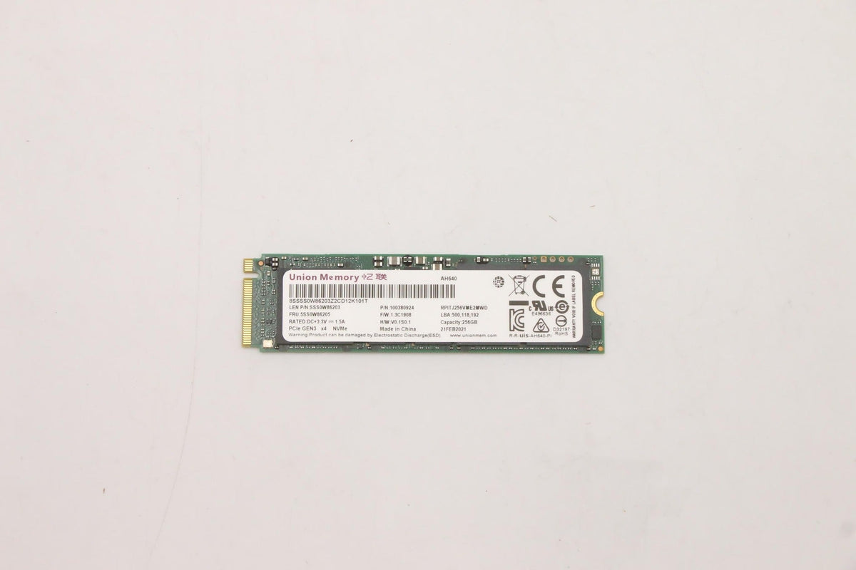 Lenovo UMIS AH640 1TB PCIe 2280 RPITJ1TBVME2HWD SSD (5SS0W86214)