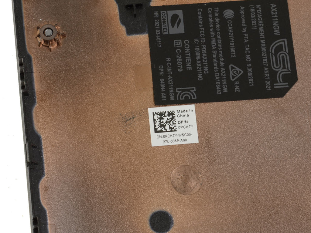Dell Bottom Cover VKCX6