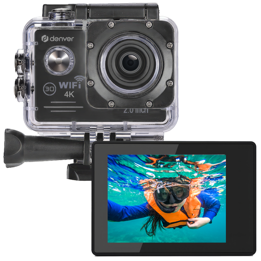 Denver ACK-8064 Action Sports Camera 8 MP 4K Ultra HD Wi-Fi