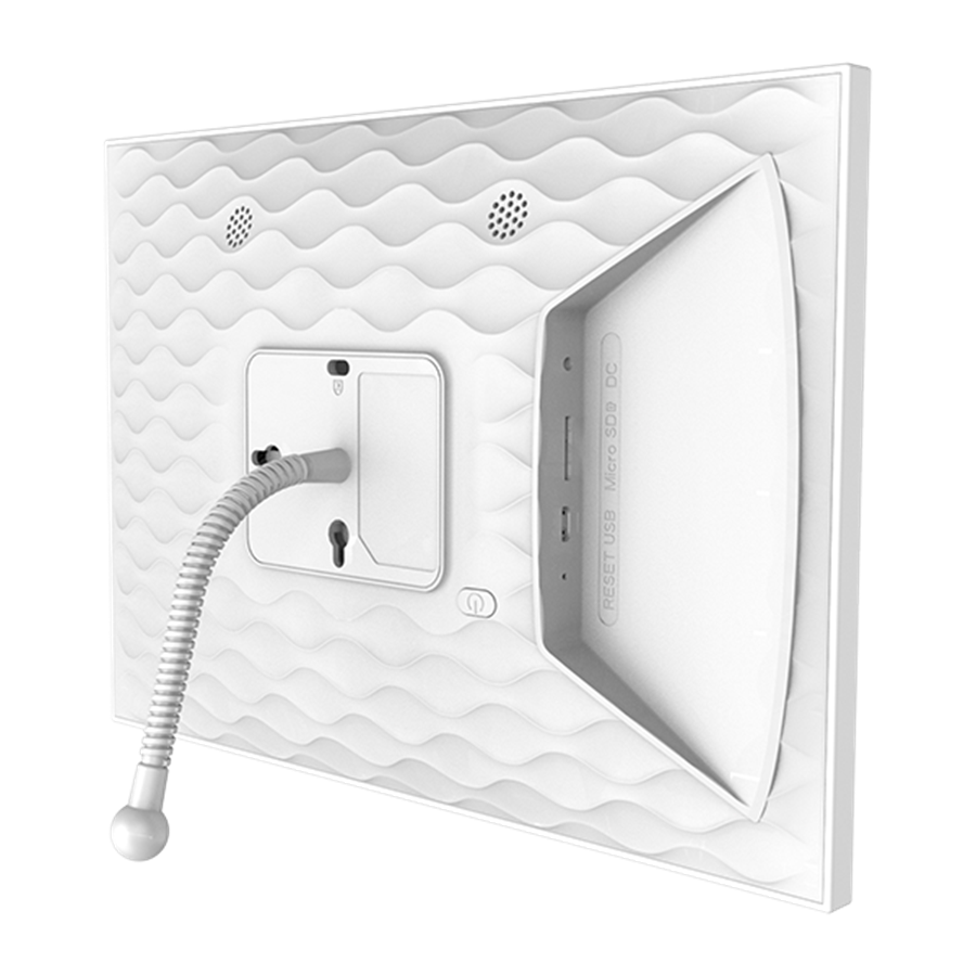 Denver Frameo PFF-1026 White Digital Wi-Fi Photoframe